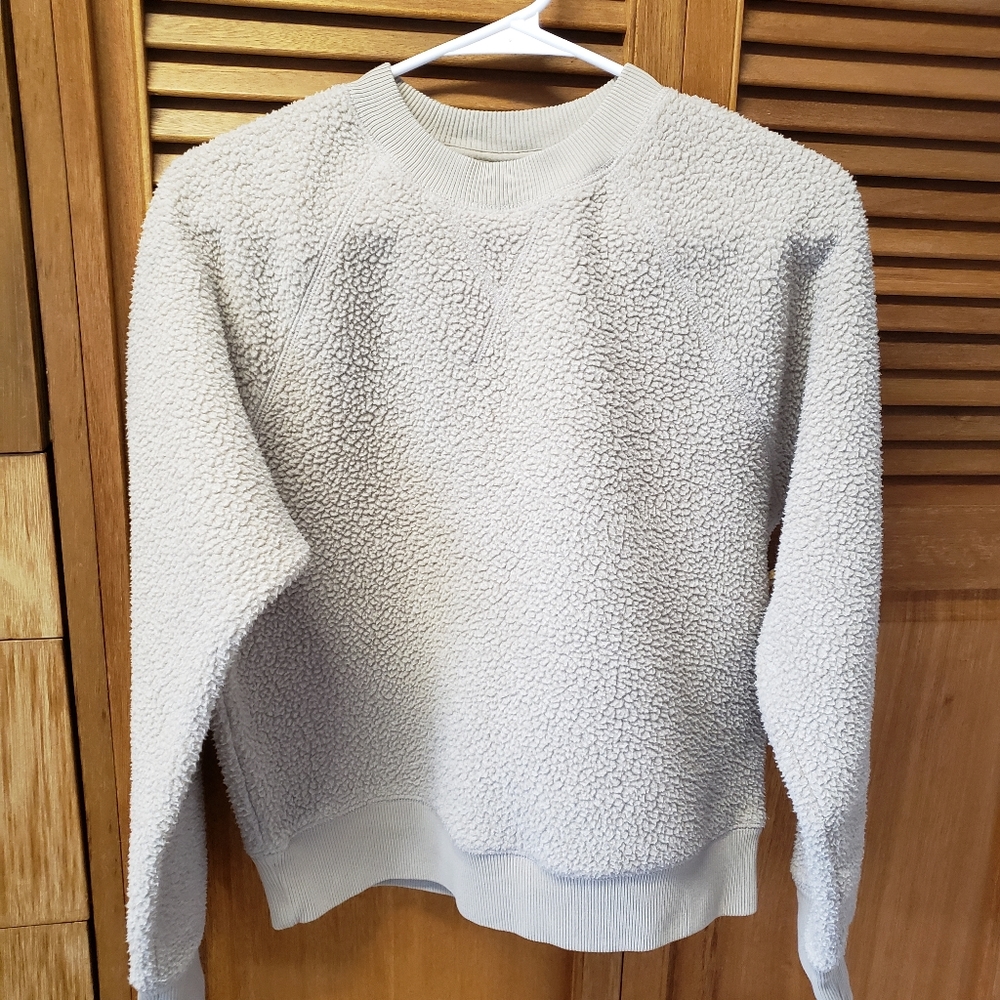 Everlane renew fleece size medium in sandstone